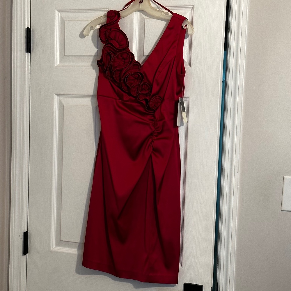 Donna Ricco Rose colored dress, Size 4